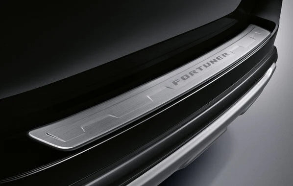 PACKAGE DEAL ! TOYOTA FORTUNER 2015-2026 STAINLESS BUMPER TRIM PROTECTOR +3RD ROW HOLE COVERS