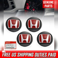 Honda Civic Type R Hatchback 2017-21 Genuine Wheel Center Cap Hub Cover Set