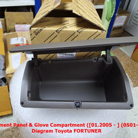 Genuine Toyota Glove Compartment For Toyota Hilux Fortuner 2005-15 RHD