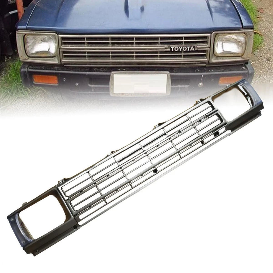 Front Grille Grey Chrome For Toyota Hilux RN40 LN40 Pickup Ute 1979-1983