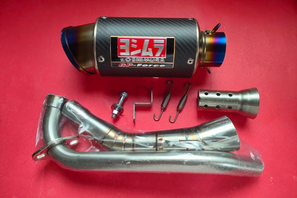 Low Exhaust 2"  For Honda Grom Full System Msx125 2014-2026 Titanium