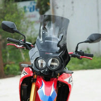 FIT HONDA CRF250 CRF300 RALLY CRF SHIELD WINDSHIELD WINDSCREEN CLEAR BLACK