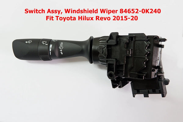 Toyota Hilux 2015-20 84652-0K240 Windshield Wiper Switch