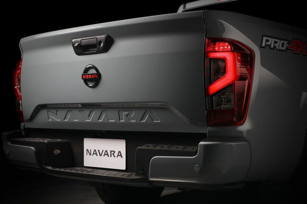 Nissan Navara D23 NP300 Frontier truck PRO-4X 2014-present RED/BLACK LOGOS