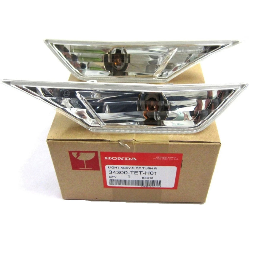 Genuine JDM Clear Side Markers Turn Signal Light Lamp For Honda Civic 2016-2018