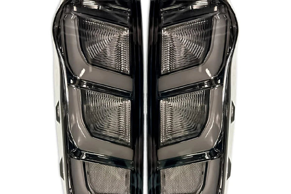 LR Tail Lamp Rear Light RGB LED Smoke Lens 2024 Style For Isuzu D-Max 2012-2018