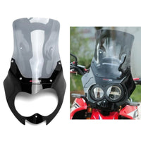 FIT HONDA CRF250 CRF300 RALLY CRF SHIELD WINDSHIELD WINDSCREEN CLEAR BLACK