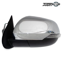 LH Side Mirror Electric 7W Chrome W/Signal For Mitsubishi Pajero Sport 2016-2023