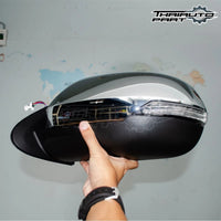 LH Side Mirror Electric 7W Chrome W/Signal For Mitsubishi Pajero Sport 2016-2023