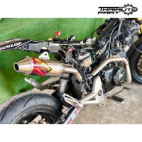Exhaust Full System Chrome Enduro Style Fit Honda GROM MSX SF 125 2016-2020