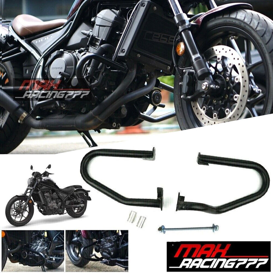 Engine Guard Black Crash Bars Protection Fit For Honda Rebel 1100 CMX 21-2024