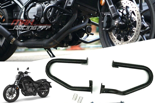Engine Guard Black Crash Bars Protection Fit For Honda Rebel 1100 CMX 21-2024