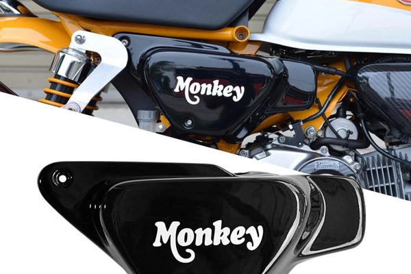 RIGHT SIDE FAIRING PANEL COVER CASE FRAME BLACK FOR HONDA Z MONKEY 125 2018-2023