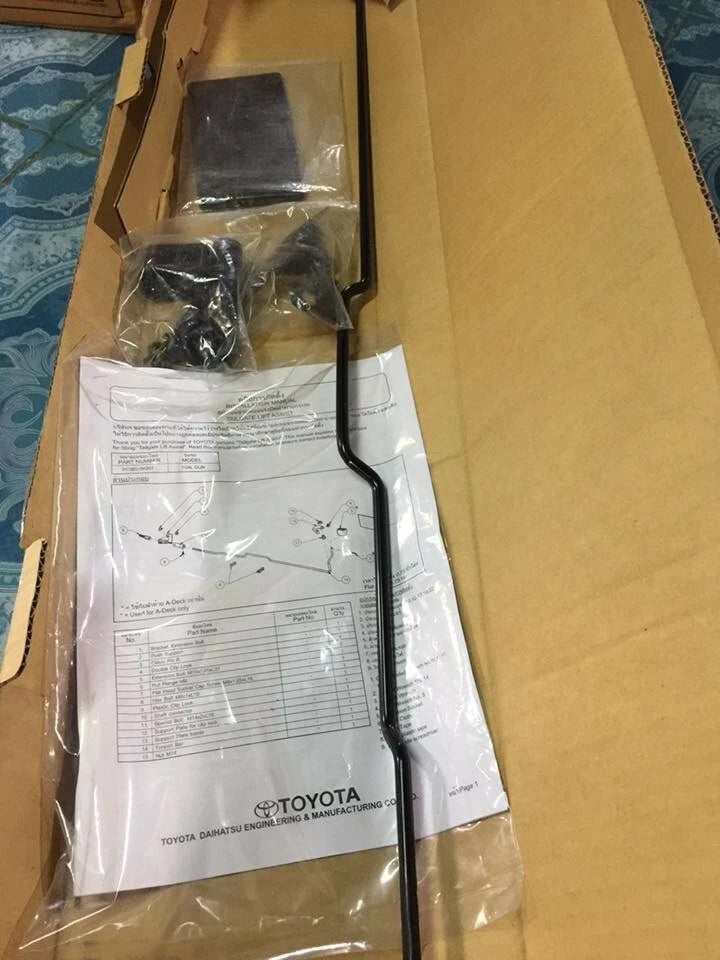 GENUINE TAILGATE LIFT ASSIST EASY OPEN&CLOSE FOR TOYOTA HILUX REVO 2015-2025