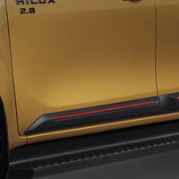 New Hilux  Body Side Molding Red Black Front Rear Left Right Door Garnish