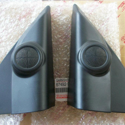 Genuine Toyota Hilux Sr5 Mk6 Mk7 2005 2013 Black Tweeter Speaker trims