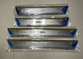GENUINE TOYOTA FORTUNER STAINLESS DOOR SILL SCUFF PLATE COVERS SET OF 4 TO FIT 2015-2025 EASY TO FIT 3M TAPE PRE-APPLIED