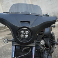 Honda Rebel 1100 CMX (2021-2024) Front Batwing Fairing Windshield Matte Black