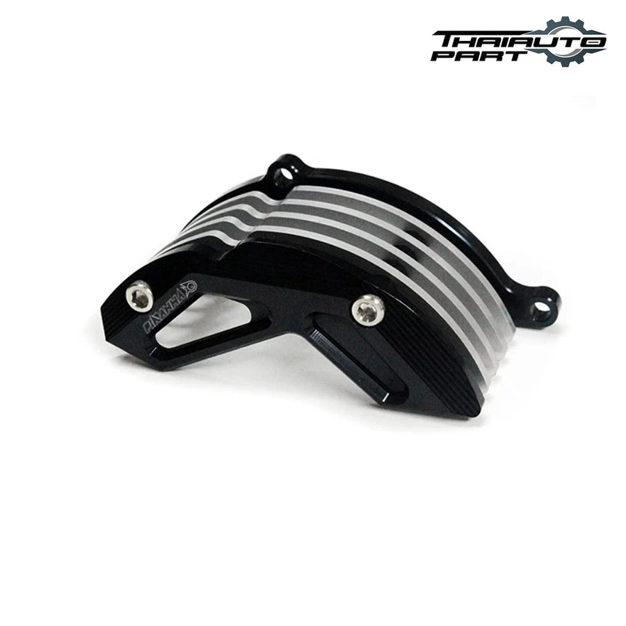 Black Crash Engine Clutch Cover Guard Slider For Kawasaki Z125 Z 125 Pro 2017-2025