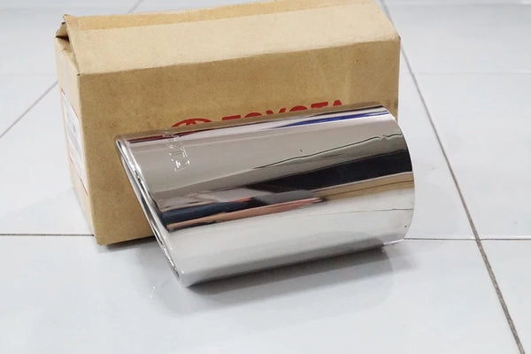 GENUINE TOYOTA FORTUNER 2015-2025 STAINLESS STEEL EXHAUST MUFFLER PIPE TIP
