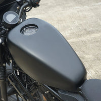 COVER FUEL OIL TANK MATTE BLACK V.2 FOR HONDA REBEL CMX 300&500 2017-25
