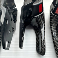 TOYOTA HILUX / FORTUNER INSIDE DOOR HANDLE REAL-CARBON (4 PCS)