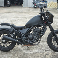 COVER FUEL OIL TANK MATTE BLACK V.2 FOR HONDA REBEL CMX 300&500 2017-25