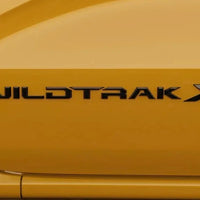 GENUINE WILDTRAK X LOGO EMBLEM BADGES ON FRONT DOOR LEFT & RIGHT 2022-2026