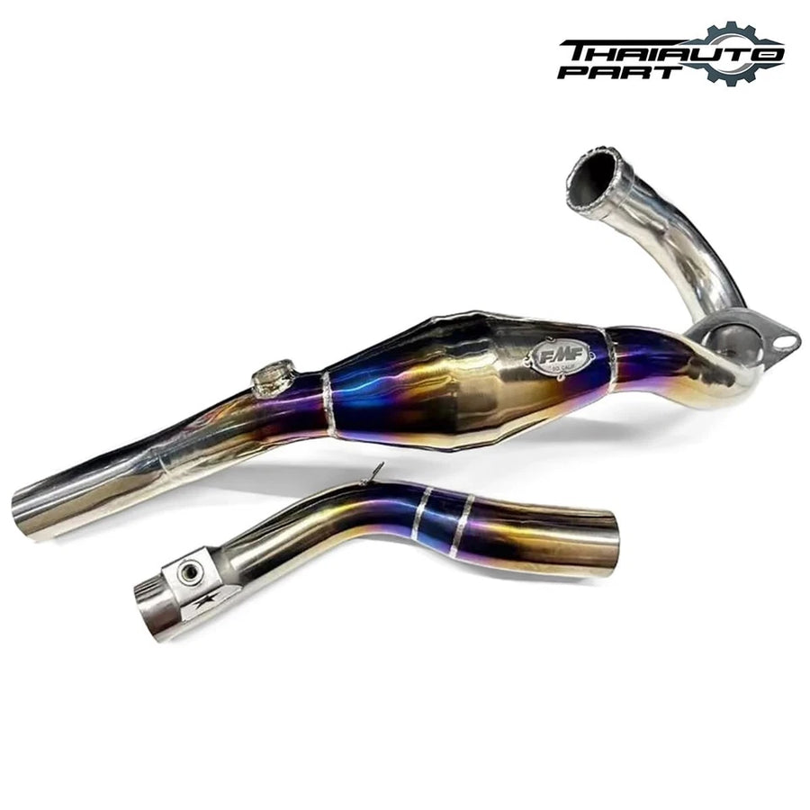Exhaust Full System Stainless Steel Titanium Pipe Black For Honda CRF300 L Rally