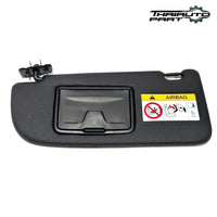 Isuzu D-max Mu-x 2020-2023 Black RHD Left Side Sun Visor W/ Mirror