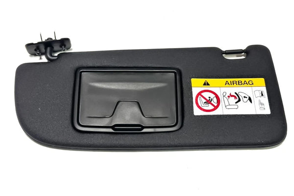 Isuzu D-max Mu-x 2020-2023 Black RHD Left Side Sun Visor W/ Mirror