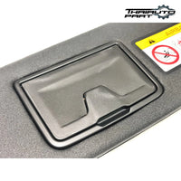 Isuzu D-max Mu-x 2020-2023 Black RHD Left Side Sun Visor W/ Mirror