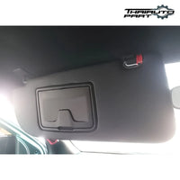 Isuzu D-max Mu-x 2020-2023 Black RHD Left Side Sun Visor W/ Mirror