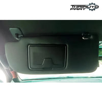 Isuzu D-max Mu-x 2020-2023 Black RHD Left Side Sun Visor W/ Mirror