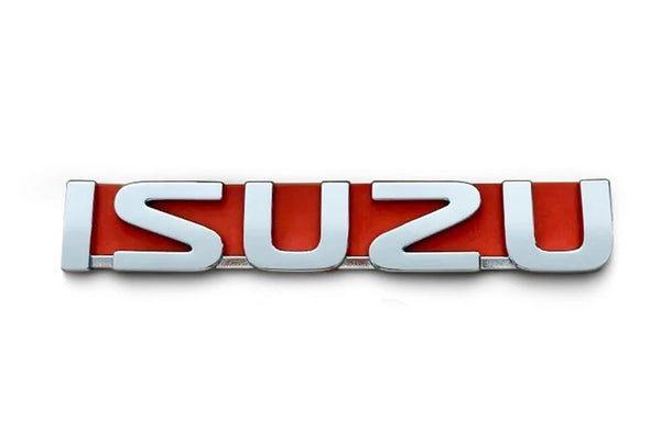 Genuine Chrome Emblem Badge Rear Logo ISUZU For Isuzu D-Max Pickup 2012-2018
