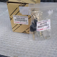 TOYOTA HILUX GENUINE TAILGATE TRIM + LOCK SET WITH KEYS 2015=2023