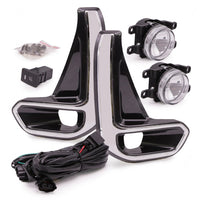 Toyota Hilux '20 '21  Chrome Set Kit Fog Lamps Sport Lights
