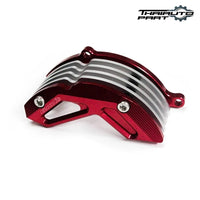 Red Crash Engine Clutch Cover Guard Slider For Kawasaki Z125 Z 125 Pro 2017-2025