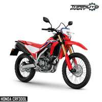 Exhaust Full System Stainless Steel Titanium Pipe Black For Honda CRF300 L Rally