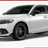 Genuine Honda Civic FE RS Gloss Black Pillar Side Door garnish