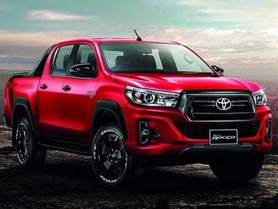 TOYOTA HILUX TAILGATE HANDLE GENUINE CARBON KEVLAR GR SPORT  2016-2025