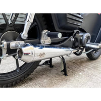 Full System Muffler Pipe Chrome Diabolus For Honda C125 Super Cub 2018-2023