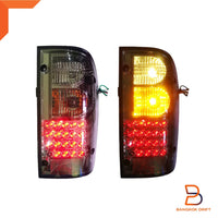 TOYOTA HILUX DEPO LED SMOKE TAIL LIGHT REAR LAMP PAIR UTE LN147 LN167 LN174 98-04
