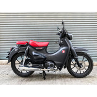 Full System Muffler Pipe Chrome Diabolus For Honda C125 Super Cub 2018-2023
