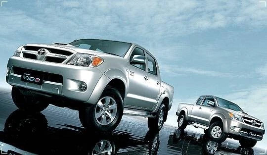 Toyota Hilux Door Handle Protective GR Kevlar 2005-2014