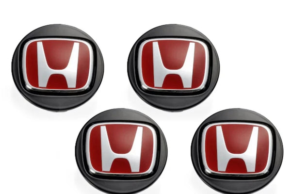 Honda Civic Type R Hatchback 2017-21 Genuine Wheel Center Cap Hub Cover Set