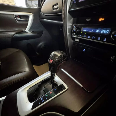 TOYOTA HILUX / FORTUNER  2005-2025 GR SPORT LEATHER  GEAR SHIFT KNOB A/T