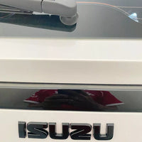 Isuzu MU-X logo covers 2025-2026
