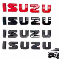 Isuzu MU-X logo covers 2025-2026