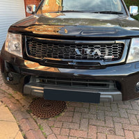 NISSAN NAVARA FACELIFT GRILL 2011-2015 FULL GRILL BLACK LOGO